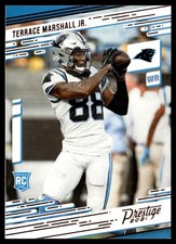 2021 Panini Prestige Terrace Marshall Jr. Rookie Carolina Panthers #216