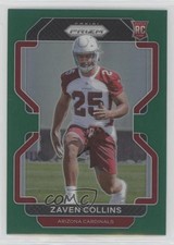 2021 Panini Prizm Rookie Green Prizm Zaven Collins #432 0a3