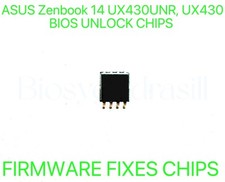 ASUS Zenbook 14 UX430UNR, UX430 Series, ADMIN NO PASSWORD FIRMWARE BIOS CHIP