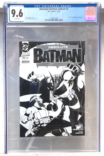 Absolute Batman Ashcan #2 CGC Universal Grade 9.6 2024 DC Comics
