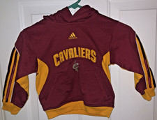 Adidas Cleveland Cavaliers Hoodie Youth Sizes 5/6
