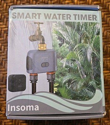 Insoma Smart WiFi Dual Digital Water Timer for Garden 2 outlet Model:SGW02W-TT