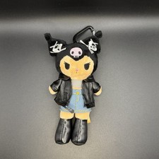Sanrio HK ACG exclusive long legs Kuromi with Leather outfit plush/keychain