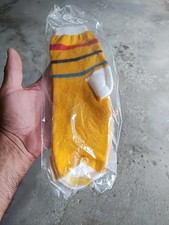 Vtg Socks Women's 9-11 Yellow Anklet Cut NOS 80's 90's JC Penney Catalog USA