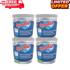 (4-Pack) Damprid Fresh Scent Moisture Absorber Odor Remover 10.5 Oz.