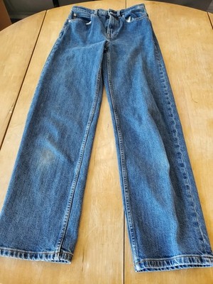 Everlane Organic Cotton The Way High Jeans Womens Size 24L Blue Denim