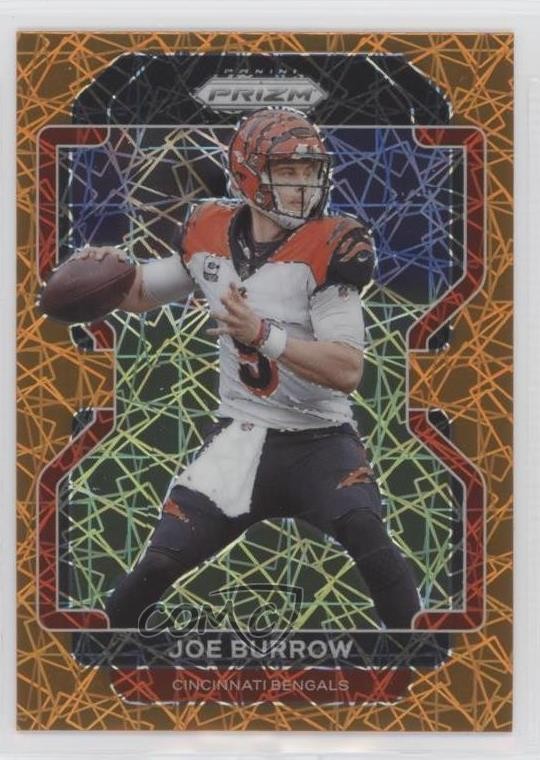 2021 Panini Prizm Lazer Prizm Joe Burrow #273 0ne9