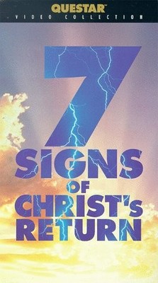 7 Signs Of Christ's Return VHS On VHS Brand New
