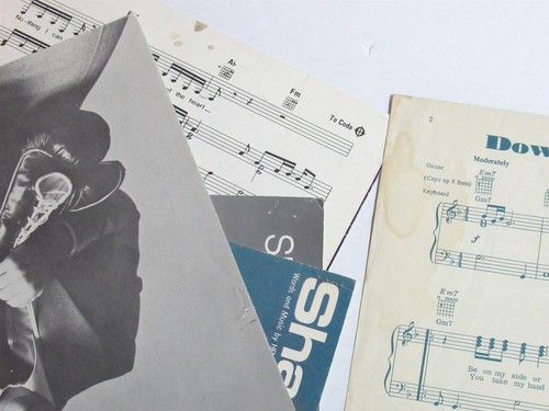 Mixed Lot 25 Vtg 70s Rock Pop Movie Sheet Music Lynyrd Skynyrd Billy Joel Stones - Picture 15 of 15