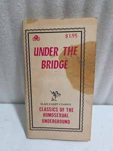 1969 Black Knight Classics Under The Bridge Underground Gay Erotic Porn Pulps