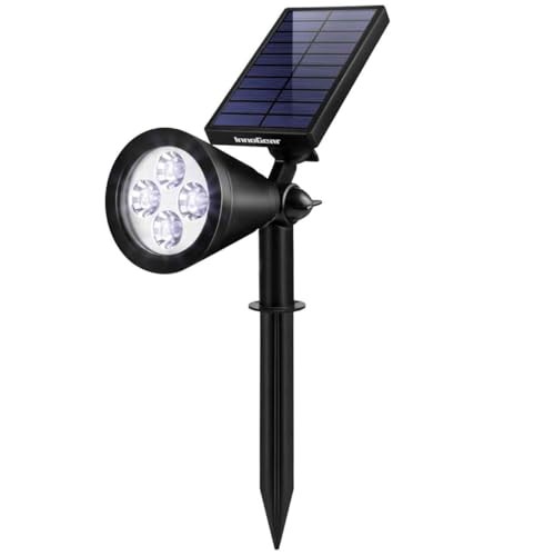 Solar Flag Pole Light, Solar Lights Outdoor Waterproof Landscape Spotlights