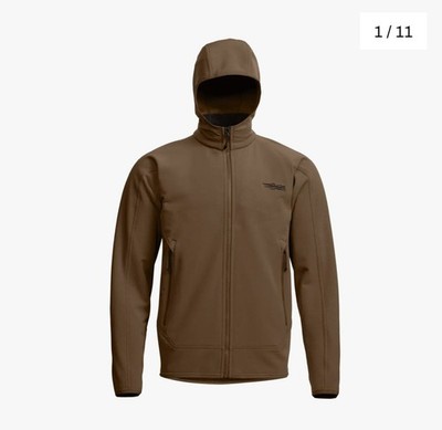 Sitka Gear Alpha Fleece Hooded Jacket Full Zip 