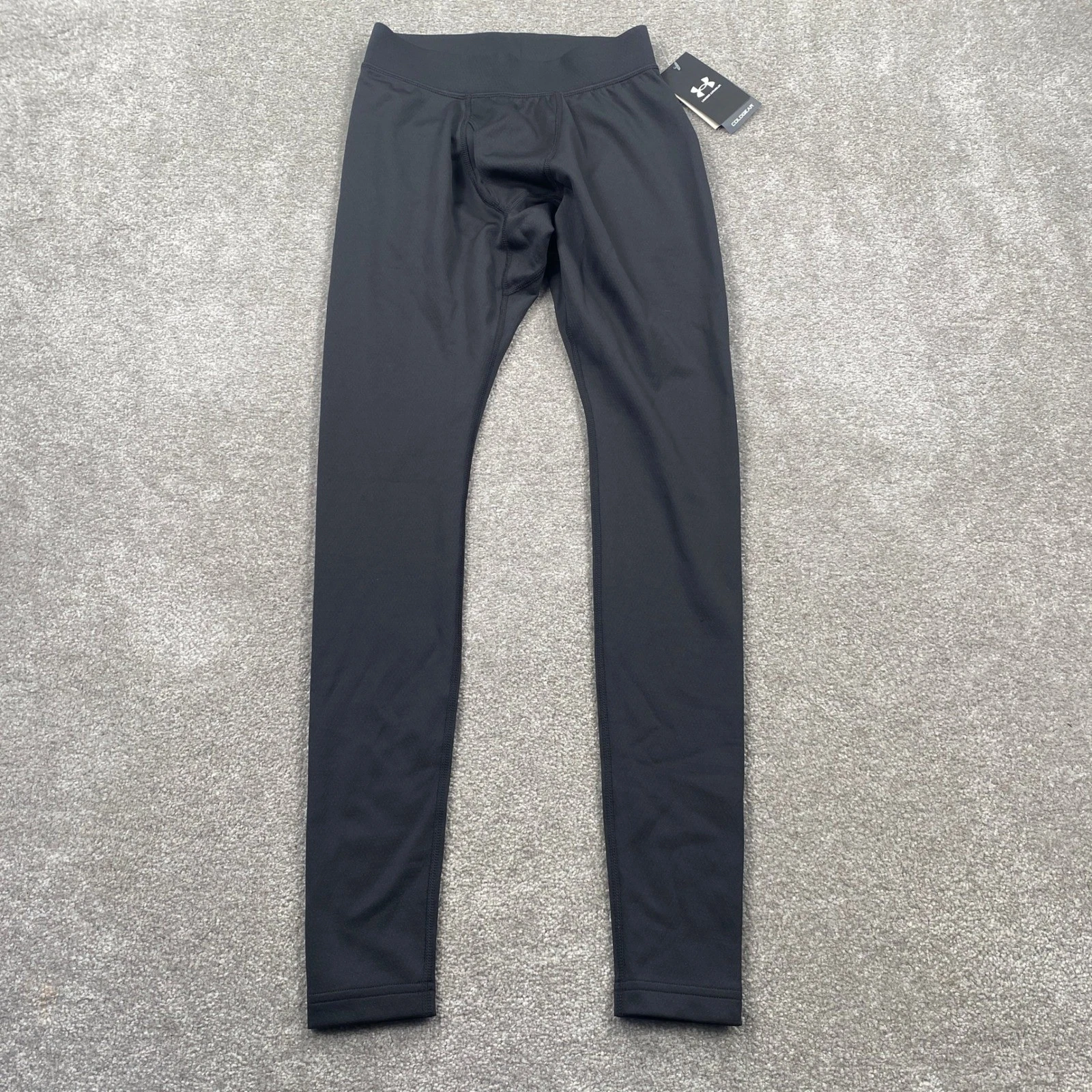 Under Armour ColdGear Mens S/P/CH Black Packaged Base 3.0 Legging Fitted
