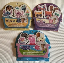 NEW! TARA TOYS ~ CHARACTER  FUN IN THE TUB FOAM SCENES ~ CHOOSE~1 or ALL~1+ SHIP