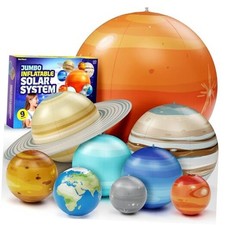 Inflatable Solar System Planets for Kids - Science Toys - Boys Room Decor