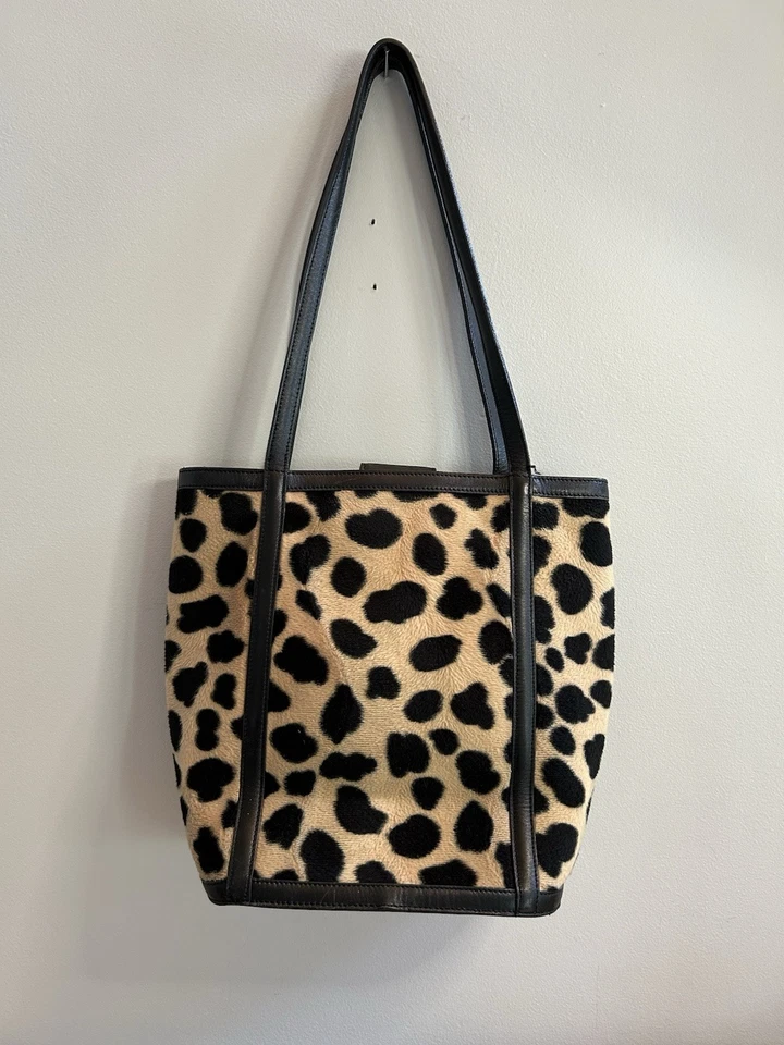 MAXX NEW YORK, Animal Print, Bolso con Cierre a Presión. Asas dobles. Bonito! Foto 2 de 4