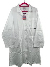 Portwest LW63 Kingsmill 210 White Lab Coat XXL Unisex Polyester Cotton Blend New