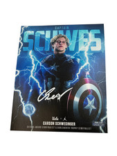 Carson Schwesinger Signed Autographed Custom Captain Photo Prime Time Witness