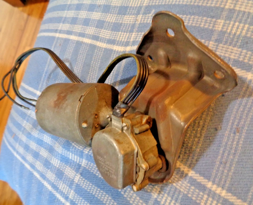 Dodge Chrysler DeSoto 1955 Plymouth motor limpiaparabrisas de velocidad variable usado Foto 2 de 4