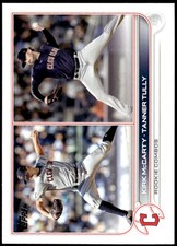 2022 Topps Update #US78 Kirk McCarty / Tanner Tully Rookie Cleveland Guardians