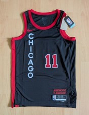 NBA Nike Chicago Bulls Jersey Size M Jersey No. 11 DeRozan DX8497 011 Black