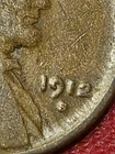 1912S Lincoln Cent Wheat Penny  SCARCE  4,431,000 Mil/SEMI-KEY In GOOD/VERY GOOD