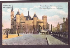 Field postcard Antwerp 1915 to St. Tönis / Krefeld