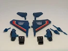 Vintage 1984 Transformers G1 Thundercracker Wings/Fists/Weapons Parts Lot Hasbro