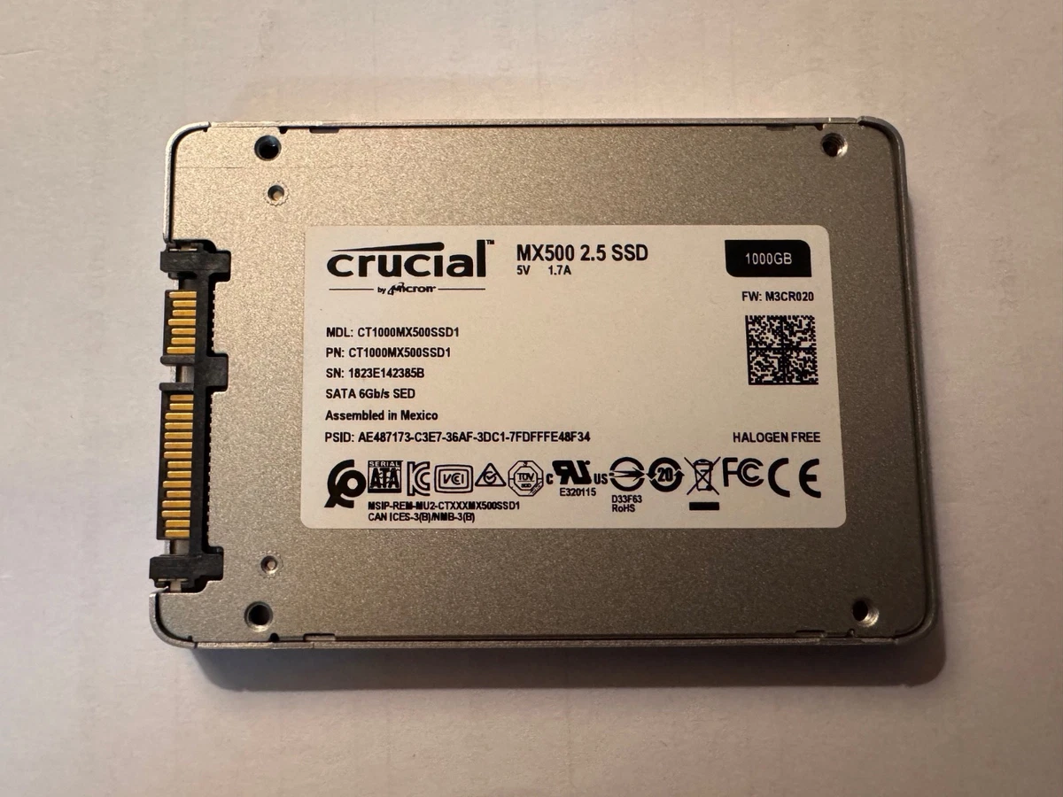 Crucial MX500 1TB 2.5