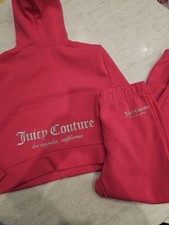 Juicy Couture Vixen Pink Tracksuit Sweatset RARE Brand New Size Medium