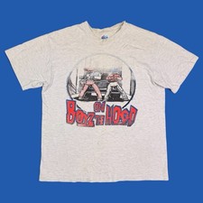 Vintage Boys On The Hood Police Spoof Funny T-Shirt Adult Size Large USA Made