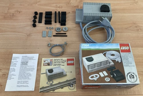 Lego vintage train 7864 Transformer / Controller 12V complete with box and instu