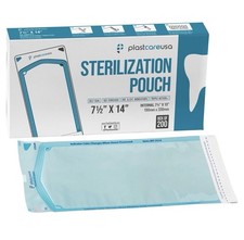 400 7.5" x 13" Self-Sealing Sterilization Pouch 2 Boxes , Tattoo Dental Pouches