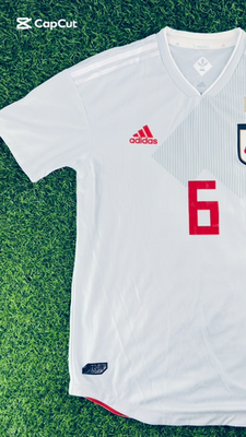 Japan 2018 Official Away Player Issue Jersey Shirt Kit – JPN XL
