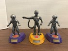 Dragon Ball Z Figures Lot Burger King Kid Happy Meal 2000 Silver Statue Toy — photo 1