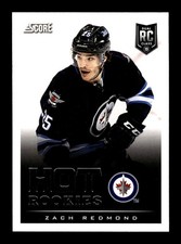 600. 2013-14 score . #610 Zach Redmond . RC ROOKIE panini . STOCK PHOTO . PWE