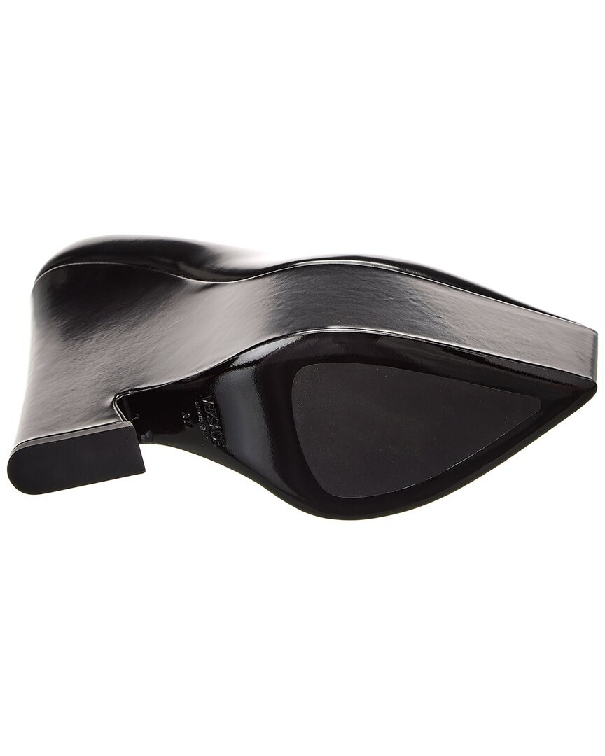 Versace Tempest Leather Platform Pump Women's Black 38 thumbnail 4