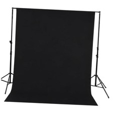 8ft 10ft Photography Backdrop for Studio Portraits and Video 8ftX10ft Black