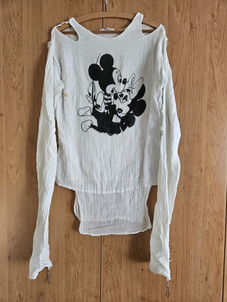 BOY London 80s Mickey & Minnie Muslin Longsleeve Shirt Seditionaries