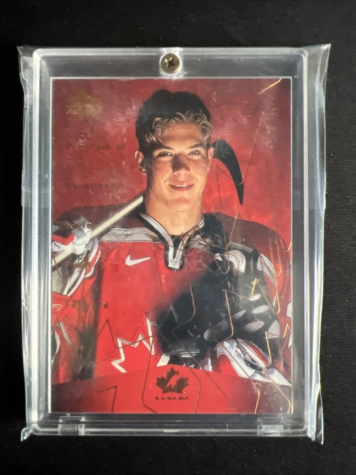 1998 Upper Deck Program of Excellence UD Exclusives /100 Taylor Pyatt Rookie RC - Image 2 of 4