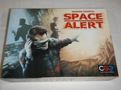 Space Alert CGE games board game Vlaada Chvátil cooperative unpunched