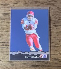 DANTE HALL | 2025 Leaf Metal Pro Set Football | Retro Brite Blue #d /25 - Chiefs