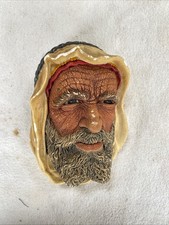 vintage bossons chalkware head Syrian 