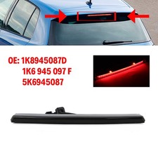 Schwarz Linse LED Dritte Bremslichte 1K8945087D Für VW Golf 5 Shanko 06-09