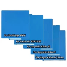 Cold Plate Double Sided For Flashforge Bambu Lab Anycubic Elegoo 3D Printer lot