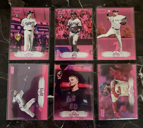 2025 Topps Stadium Club Light Pink Parallel Pick Your Card Complete Your Set