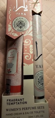 Cute Lover Yara Women's Perfume Set Eau de Toilette Spray 35ml & Hand Cream