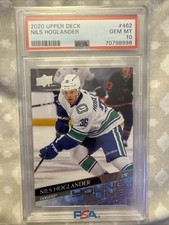 2020-21 Upper Deck Young Guns Series 2 #462 Nils Hoglander Rc PSA 10 Gem Mint