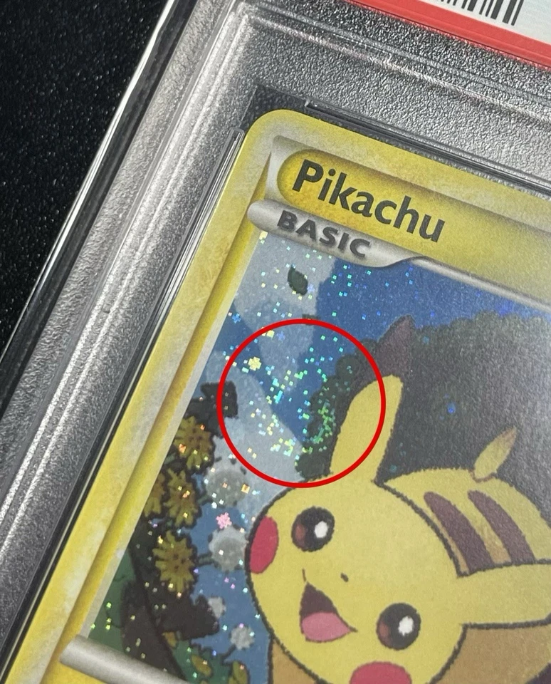 PSA 9 Pikachu *DOUBLE SWIRL* Black Star Promo HGSS03 Holo Pokemon Rare Low Pop - Image 2 of 4