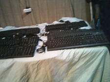 Lot of 6 keyboard with Wyse, Dell  2 mouses-USB keyboard 